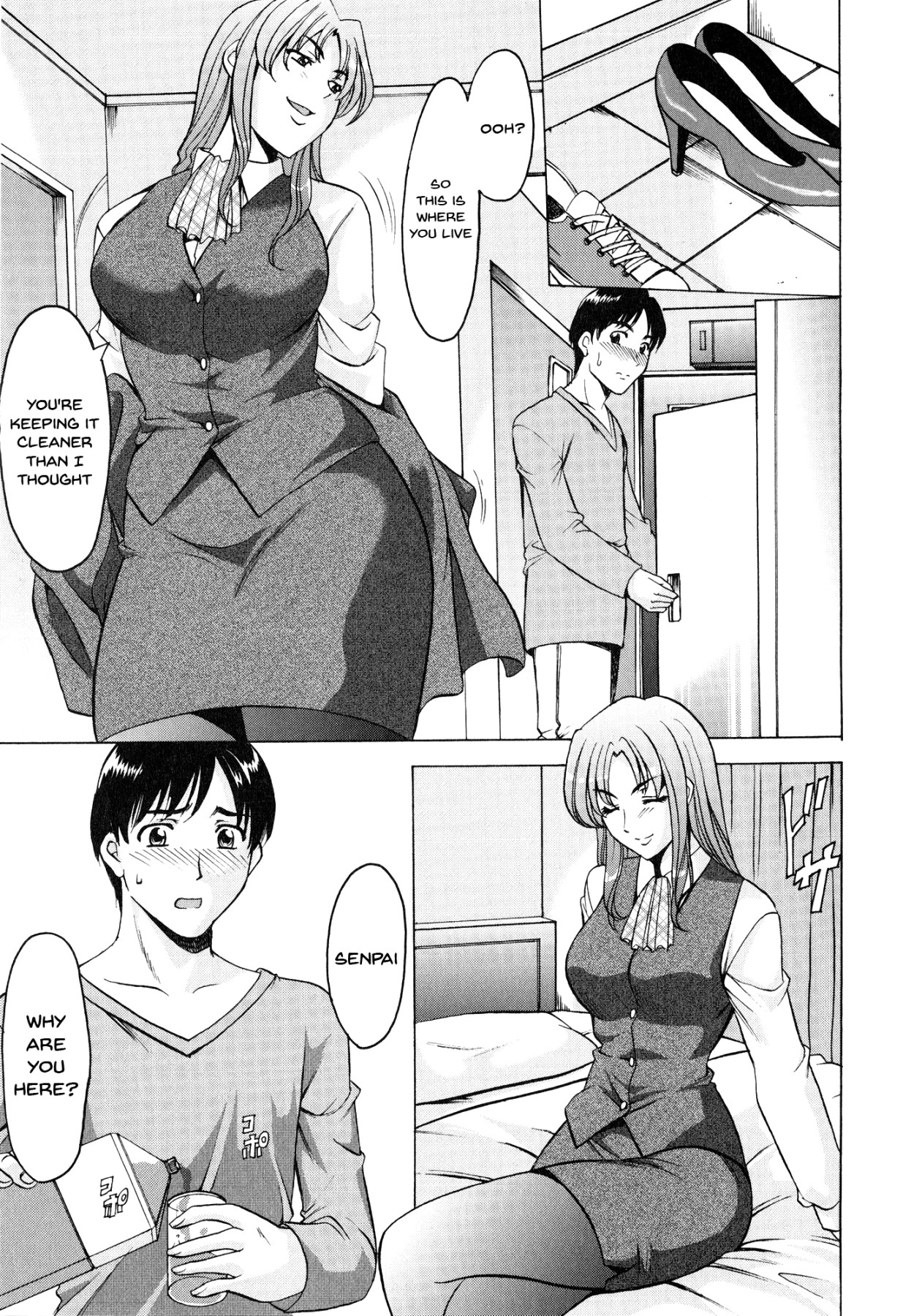 Hentai Manga Comic-A Seductive Older Woman's Apartment-Read-69
